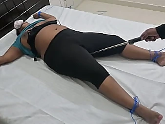 Observe Boobygirl4 and Bulldick in Indian female dominance BONDAGE & DISCIPLINE session