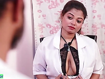 Physician Bangs in her Indian Chambers with clear audio: Trahultakla and her stepsister get wild with ass-fuck orgy and creampies!