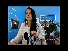 Fabulous Young Brown-haired On Cam - Pussycamhd.c0m