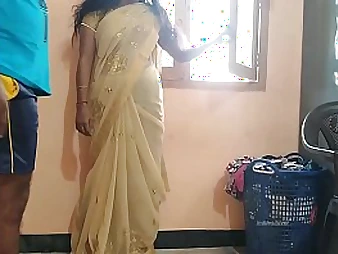 Crazy Desi Bhabhi gets alone with Watchman & loves intense buttfuck action