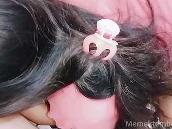 Japanese college girl with diminutive udders gets her cock-squeezing donk banged by a guru Indonesian professor