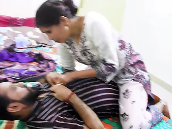 Behold this Indian bi-atch cheat out of reach of her spouse in the matter of her step-sista's BFF in a kinky added to messy homemade vid
