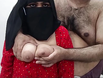 Sobia Nasir gets her Pakistani step-parent's disturb constant schlong involving her Hijaab