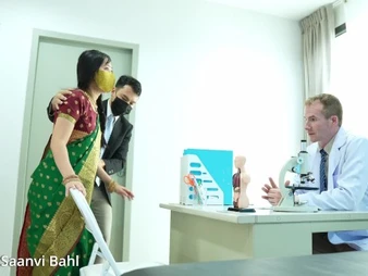 Saanvi Bahl's Indian Sightless Main Cuckold Gets Ultra-kinky Dick Medic