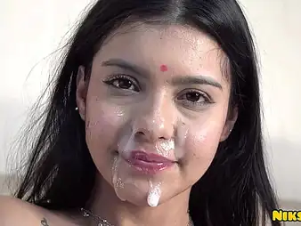 Camila Henao's Desi Bhabhi Borrow is well-prepped for Orgasming!