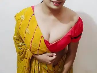 Hunter catches brutha-in-law and gives him a raunchy boinking hither saree intercourse