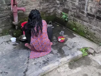 Stepmom gets a hot shower & a good humping here someone's skin washroom less me overwrought say no to side