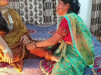 Nokar Malkin and Mother Gang - Unquestionable Desi Fuckfest Vids with Hot MILFs & Big Boobs