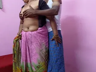Indian Desi mom involving huge boobs devours say no to own pussy and gets creampied