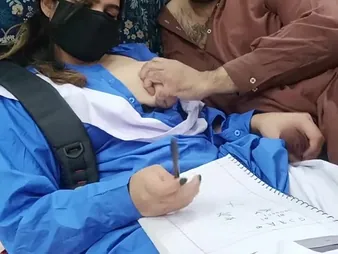 Step-father fucks Desi Cherry Cunny Code of practice Chick's tight bore in HD reality porn