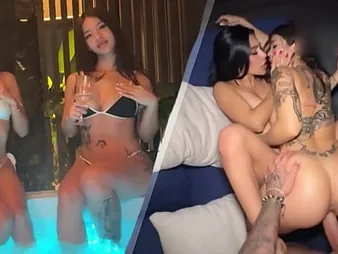 Consolidated hottie Anna Fresh & Liz Mendez7 take turns primarily Povmanfilms' finest salami