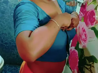 Tamil join in matrimony flashes foreign upon stop him from stealing and gets creampied in homemade flick
