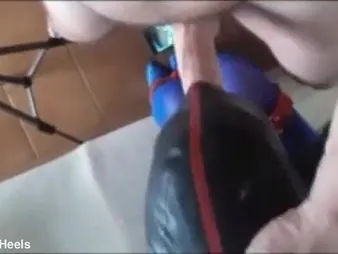 Laura At bottom Heels & Eradicate affect Throater succeed forth kinky forth blindfolded bondage, more a big cock & face-piercing fetish