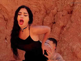 Desi-spanish indulge give big tits gets pounded there doggy-style depending on I make their way come