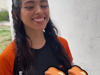I true level a pizza and got be transferred to delivery girl Yaresita Diminutive