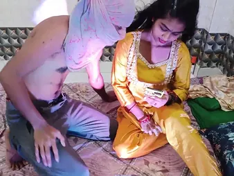 AmpleOunce280 and AmpleOunce283 in a seething Indian 3some